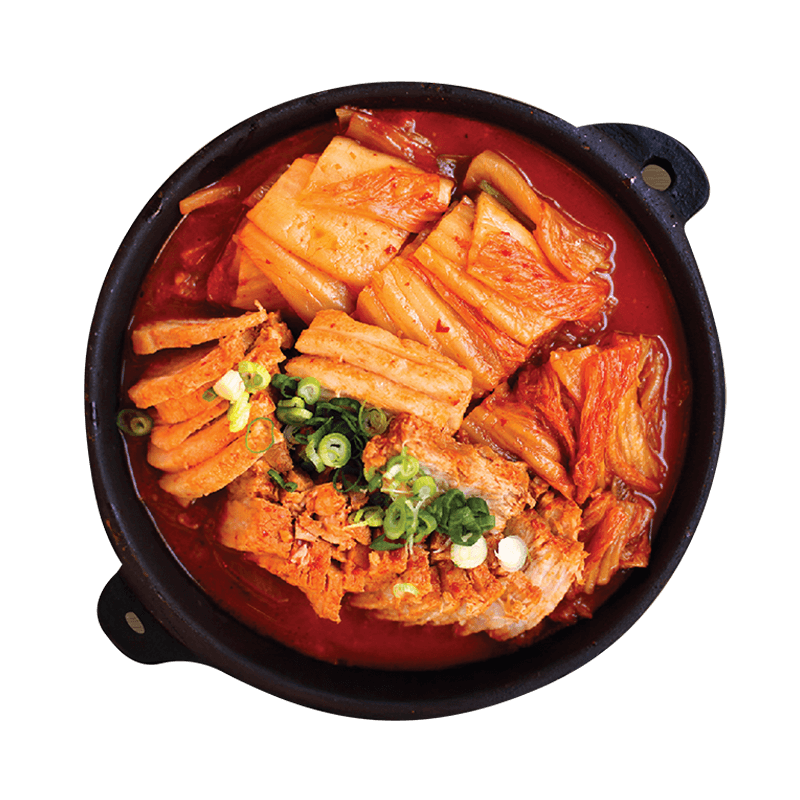 Braised Pork Belly & Kimchi