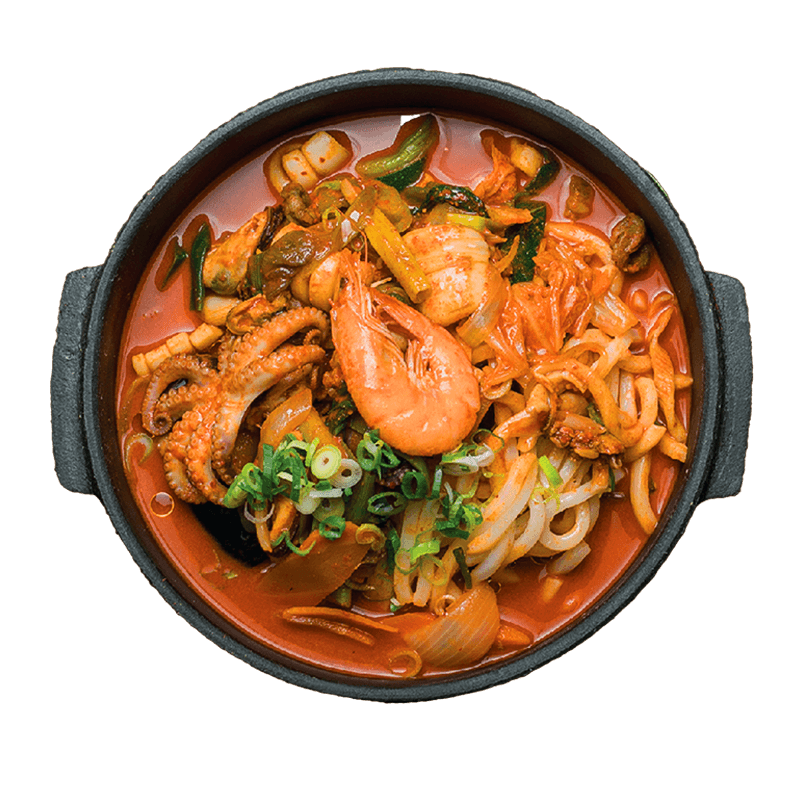 Spicy Mixed Seafood Soup
