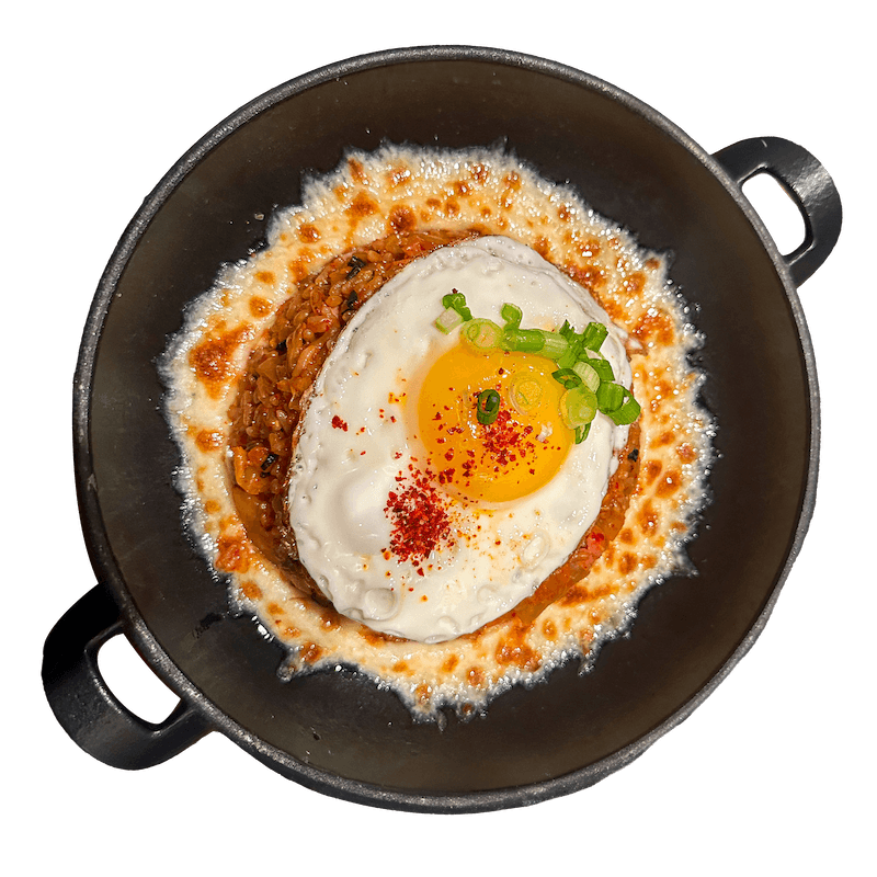 Kimchi Fried Rice w/ Cheese
